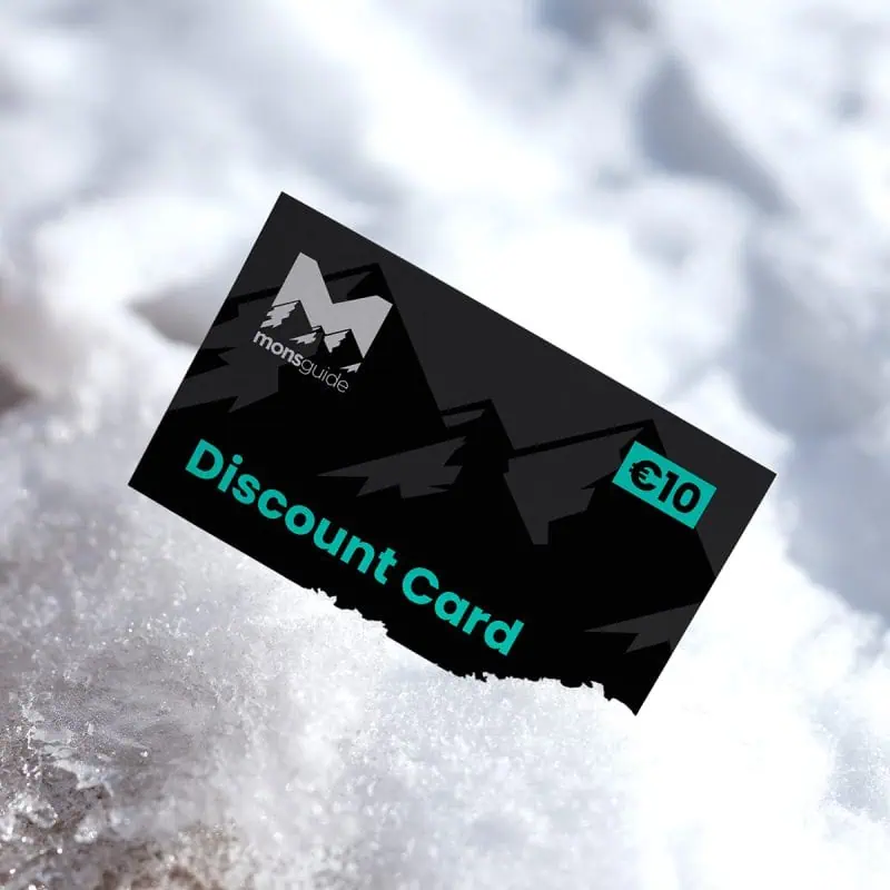 Discounts with Monsguide Card, what's on in sauze, best bars & restaurants, turin, husky sledding, excursions and activities all contained on the Discount Card in the snow.