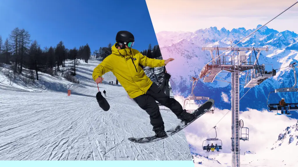 Snow Report Sauze dOulx Piste Map Conditions December, Christmas and New Year with empty slopes, no queues at the lifts