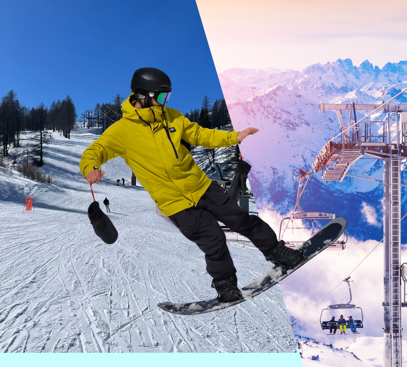 Snow Report Sauze dOulx Piste Map Conditions December, Christmas and New Year with empty slopes, no queues at the lifts