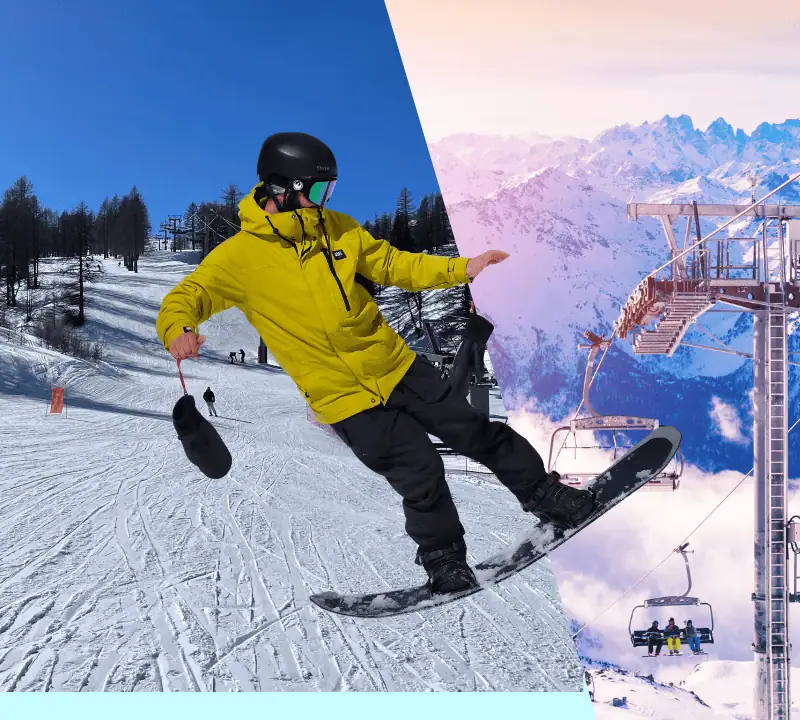 Snow Report Sauze dOulx Piste Map Conditions December, Christmas and New Year with empty slopes, no queues at the lifts